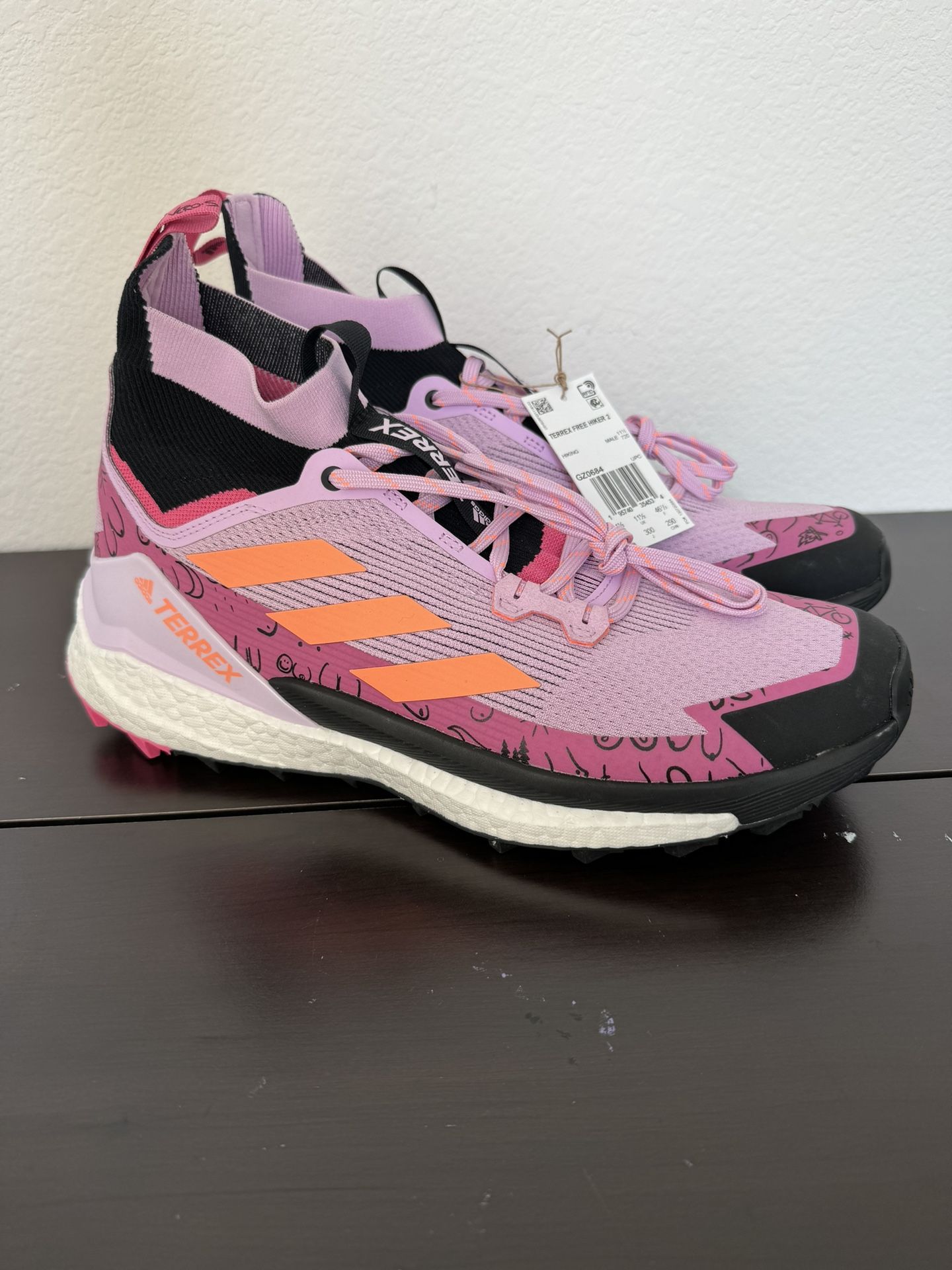 Adidas Terrax Free Hiker Breast Cancer Awareness Mens Size 12