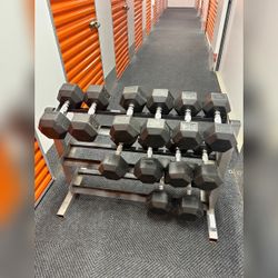 Weights Set with Rack - Like New – Brooklyn, NY