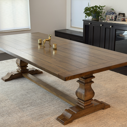 Avondale II Trestle Table - 104 in. x 48 in.