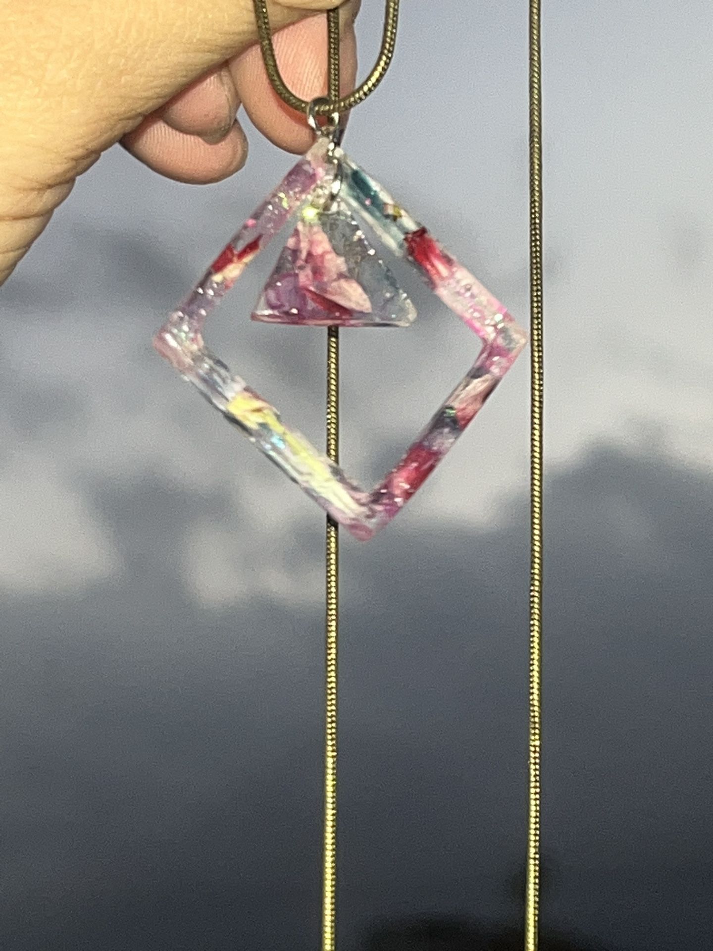 Dianthus Handmade Necklace