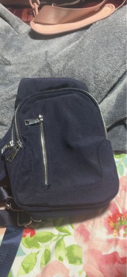Navy Blue Crossbody Sling Bag