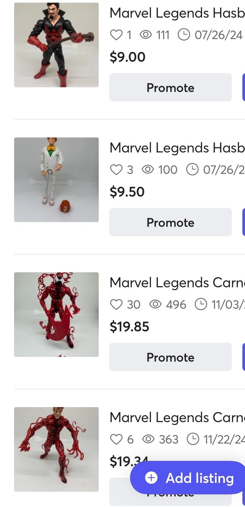 Marvel Legends Figures Parts Baf Toys