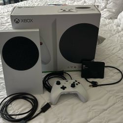 Xbox Series S w/extra 1TB storage. 