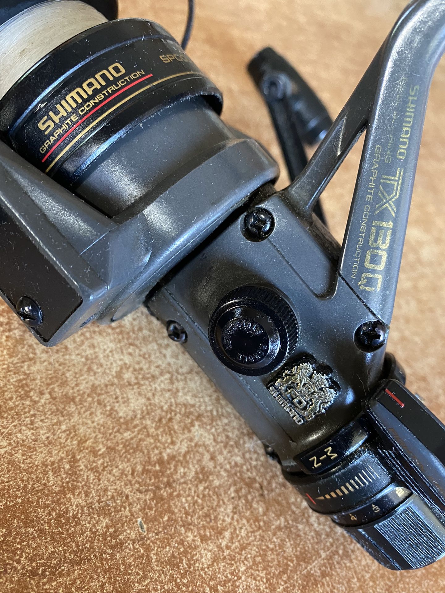 Shimano TX 130 Q spinning reel with fightin drag II