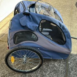 Pet Trailer For Bikes A Tag Along by SolvIt Products (for Pets)