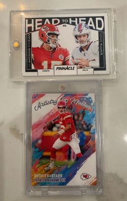 2024 PANINI ENCORE PINNACLE PATRICK MAHOMES II/JOSH ALLEN HEAD TO HEAD + Mahomes
