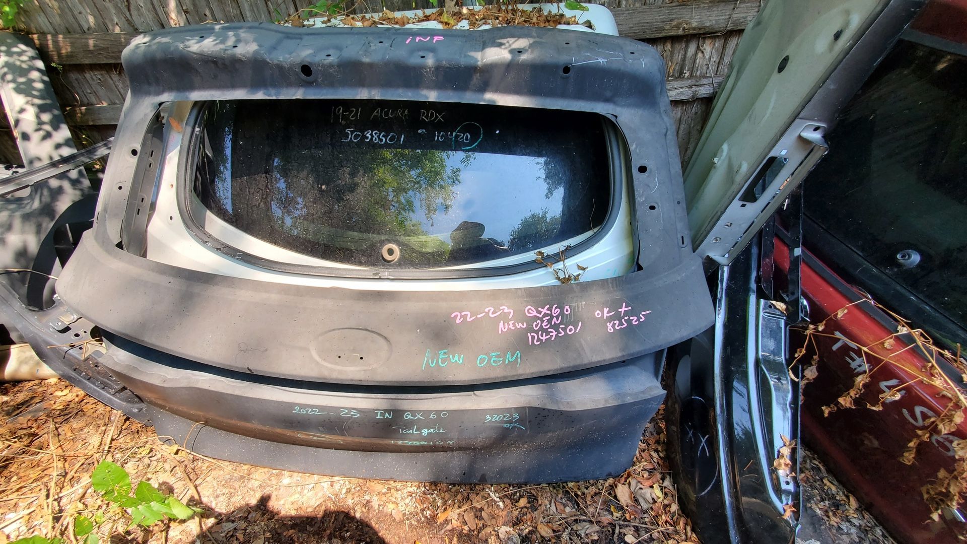 2023 Infiniti Qx60 Tailgate New