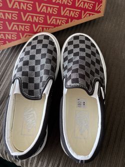 Vans Checkerboard Slip-On Sneakers
