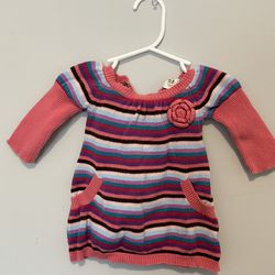 0-3m Knitted Dress
