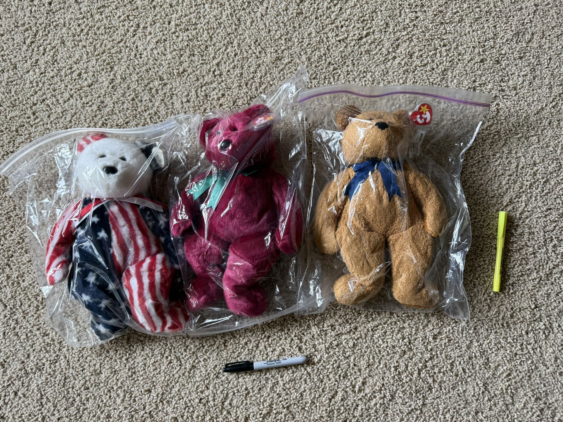 New With Tag Original 14” TY Beanie Buddy