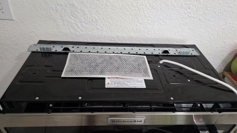 KitchenAid Over The Range Microwave MOD # KMHS1206SS11 Stainless Steel Height: 17.125 in, Width: 29.875 in, Depth: 16.25 in