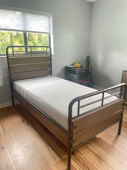 Pottery Bard Owen Twin Bed And Mattress