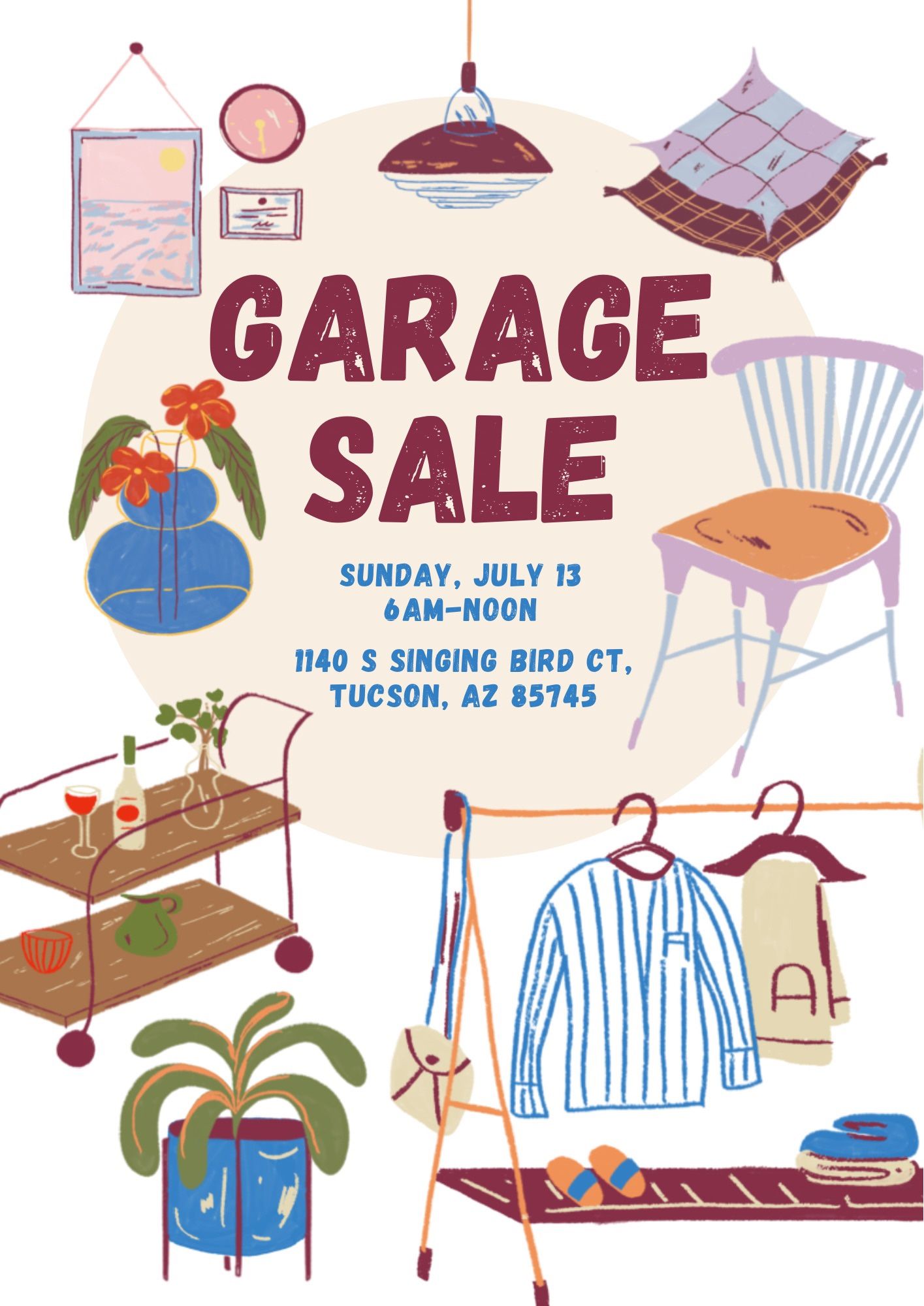 YARD SALE - 07/13/25