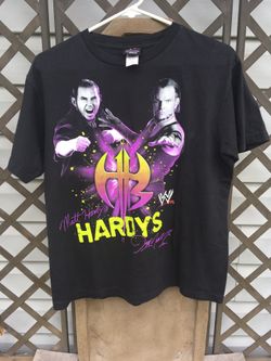 Vintage Hardy Boyz Shirt 2007 Size Xl Youths