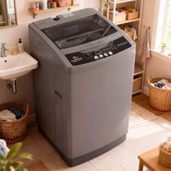 20 Lb Capacity Portable Washing Machine With Turbo Wash Technology