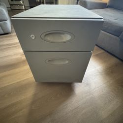 Mobile Metal Filing Cabinet.