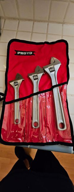Proto Tools Adjustable Wrenches New!