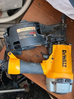 DEWALT coil nailer