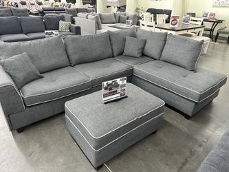Gray Sectional Brand new