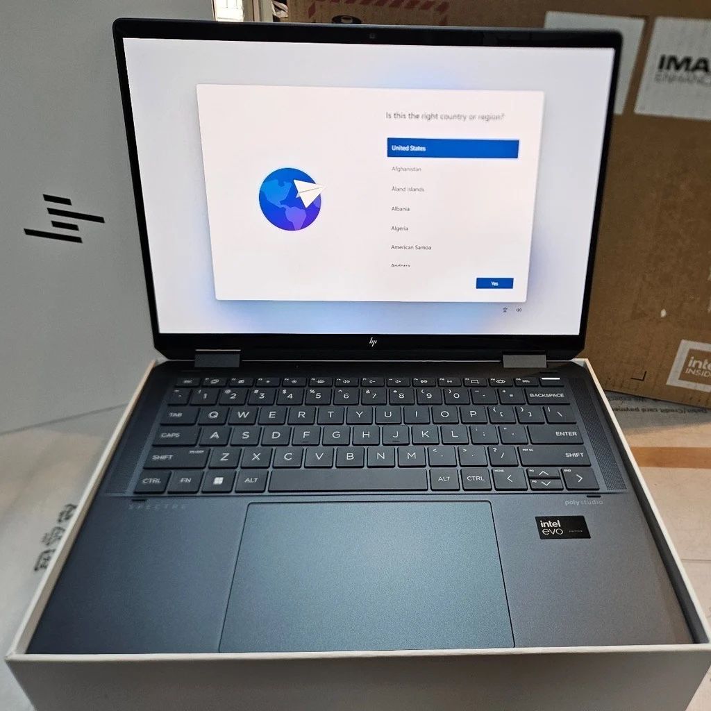 HP Spectre x360 2-in-1 Laptop 14" 3k Touch Ultra 7