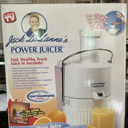New In Box: Jack LaLanne Power Juicer