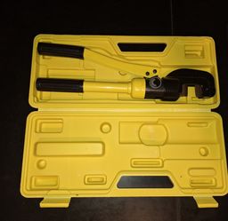 Hydraulic steel bar cutter and case
