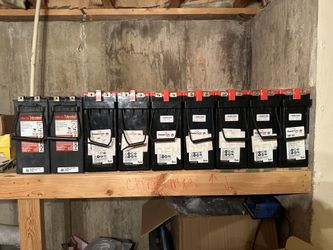 190ah 12v Powersafe Industrial Batteries. 