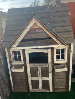 Outdoor playhouse Wooden