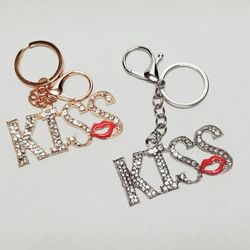 2/$20   Rhinestone  Gold Or Silver  Keychain