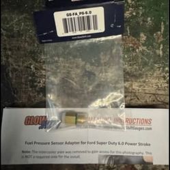 Glowshift 6.0 Powerstroke Fuel Pressure Adapter
