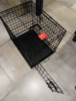 Folding Wire Dog Crate 24"L x 18"W x 19"H