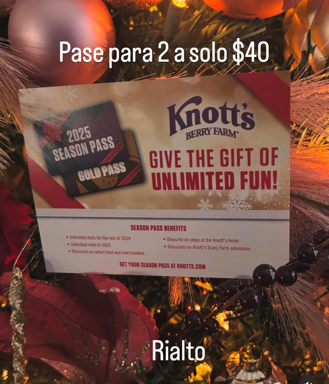 Knotts *Berry *Farm *Tickets