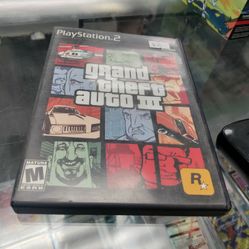Grand Theft Auto 3 PS2 