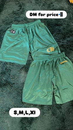 Green Chrome Hearts Shorts