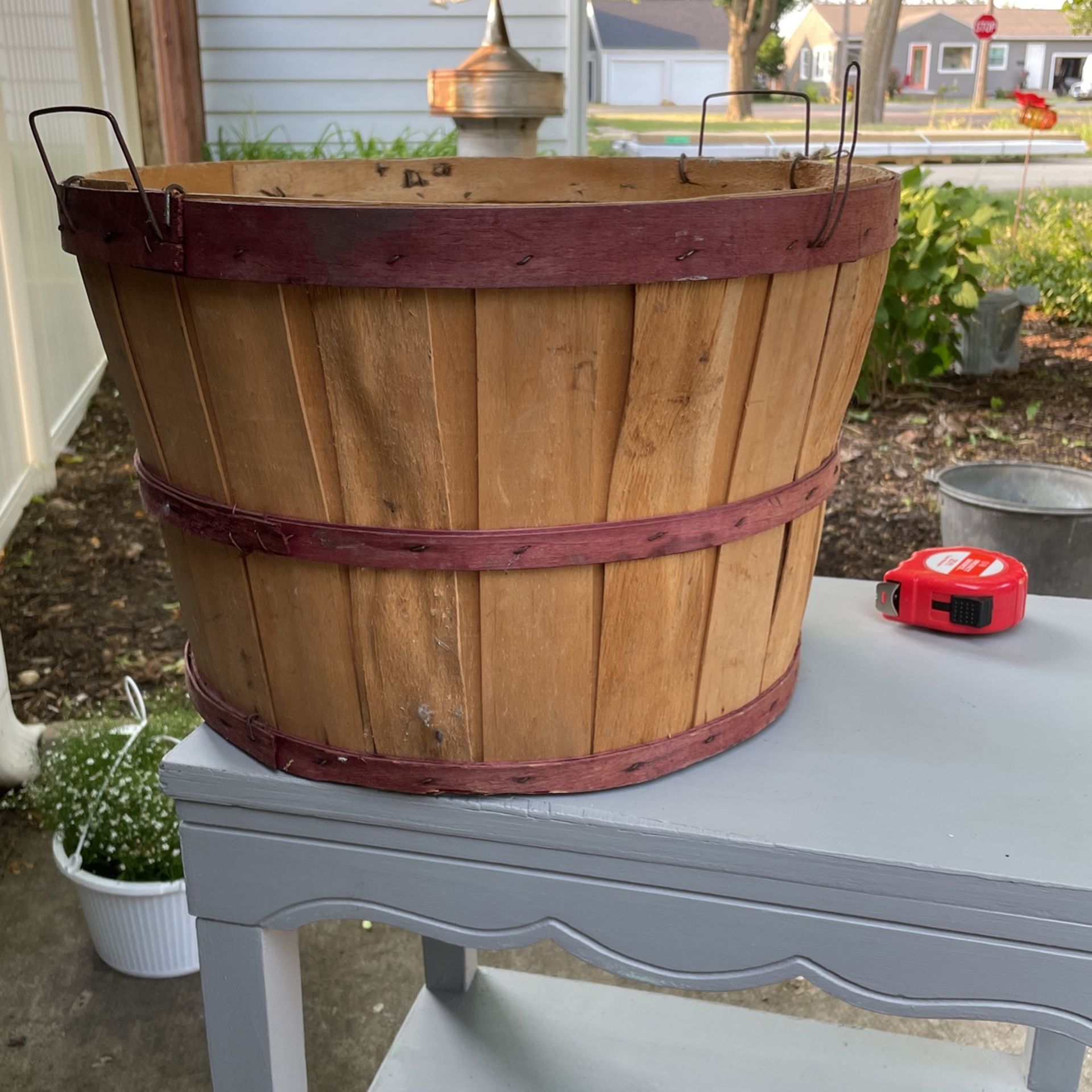 Vintage Bushel Basket