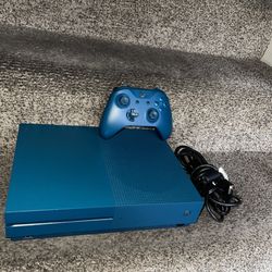 Xbox One S Gears of War Special Edition Deep Blue Console