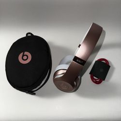 Beats Solo3 Wireless On-Ear Headphones - Rose Gold (Latest Model)