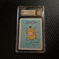 Psyduck Pokmon playing cards (2019) JPN Old Maid for Sale in Victorville,  CA - OfferUp