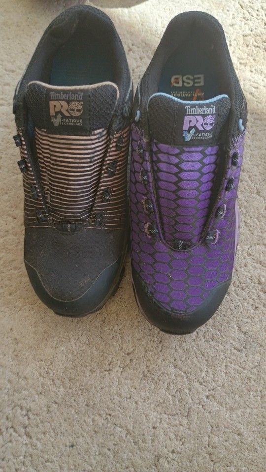 Timberland Steel Toed Work Shoes