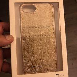 Michael Kors iPhone 7 And 8 Gold Case