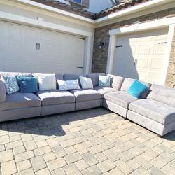 Gorgeous Modern Sectional Sofa -Gray 