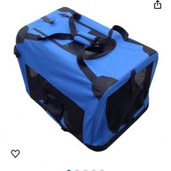 Cool Runners Soft Sided Portable Pet Crate / Carrier 36-Inchs x 25-Inchs x 25-Inchs