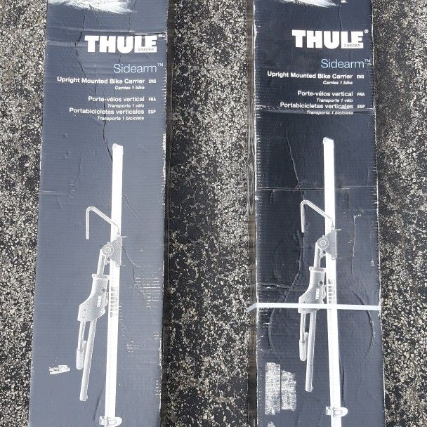  Thule Sidearm Upright Mounted Cartop Carrier Racks. 