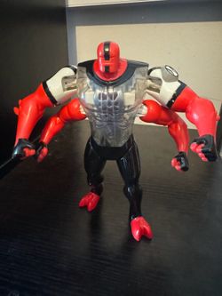 Ben 10 Alien Collection Four Arms Bandai 2006 Action Figure Toy 6”