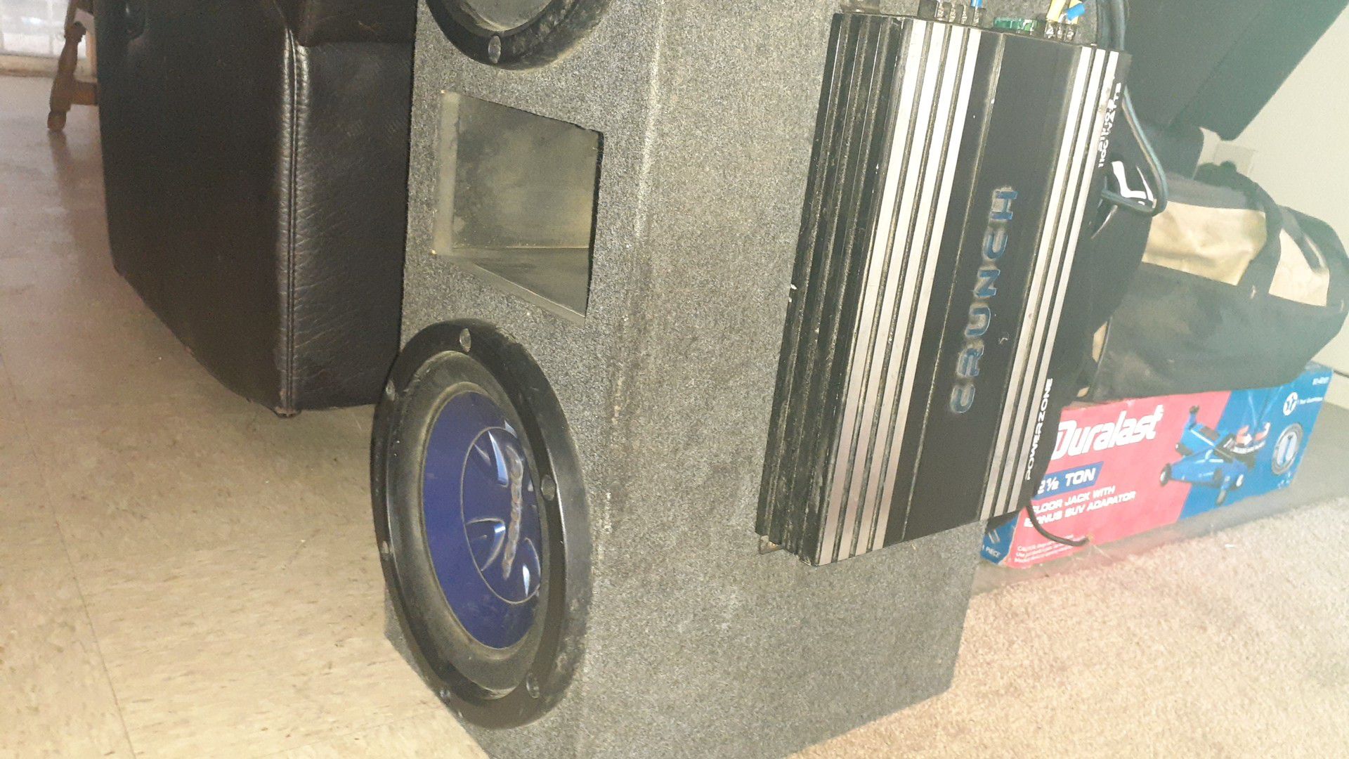 Pioneer speaker 10in 1100 watts amp