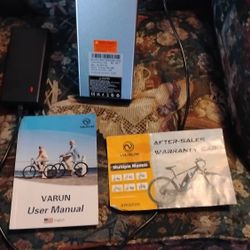 Varun E-bike Battery Pack And Charger  Only 