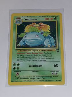Pokemon 2nd Edition Venasuar 18/130