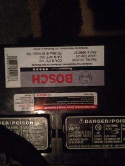 Brand New Bosch Battery for Sale in Columbus GA OfferUp