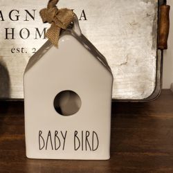 Rae Dunn Birdhouse
