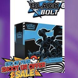 Pokémon Center Black Bolt Elite Trainer Box 